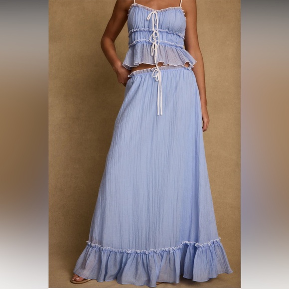 12th Tribe Dahlia Maxi Skirt and Top - Picture 1 of 8